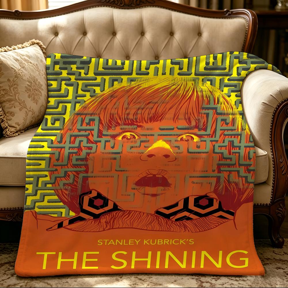 movie T-The Shining-g Throw Thick Comfort Flannel Quilt, Multi-scene Use Indoor Outdoor Daily Nap