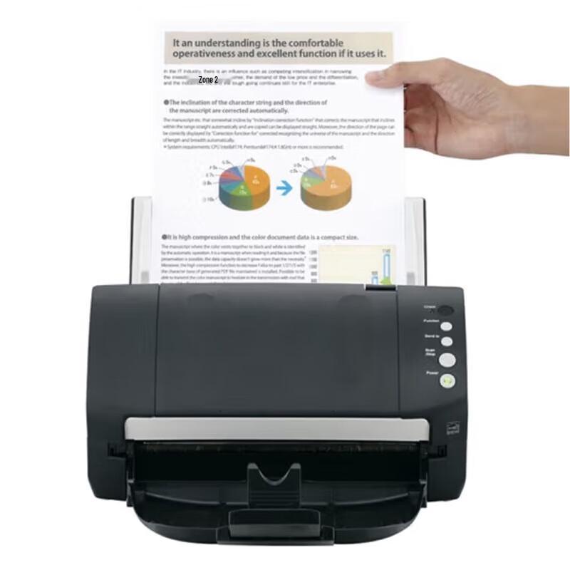 Fujitsu Fi-7140CW A4 Financial Document Scanner CN Plug (adapter Included)