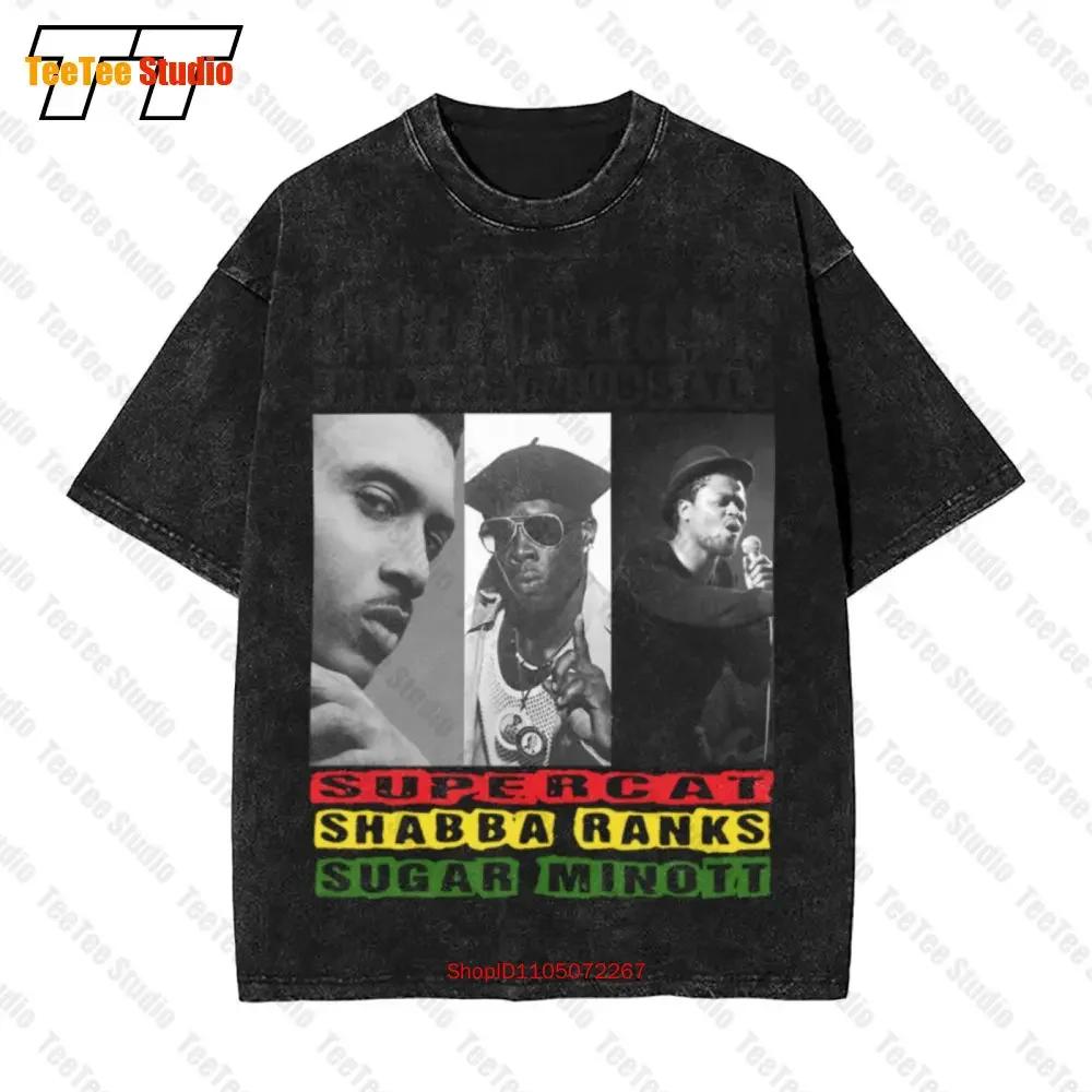 Reggae Shabba Ranks Rasta Jamaica Supercat Vintage Oversized TShirt ZPIM S