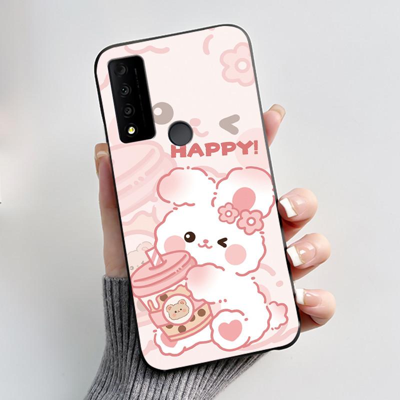 For TCL 30 XE 30 V 5G 30 XL Case Luxury Cute Cool Black Silicone Back Cover For TCL 30XE 30V 30XL Phone Cases TCL30XE Etui Funda