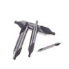 1 Set 1/1.5/2/2.5/3/4/5 Center Drill Bits Set,60-Degree Angle Center Drill Bits Kit Countersink Tools For Lathe Metalworking