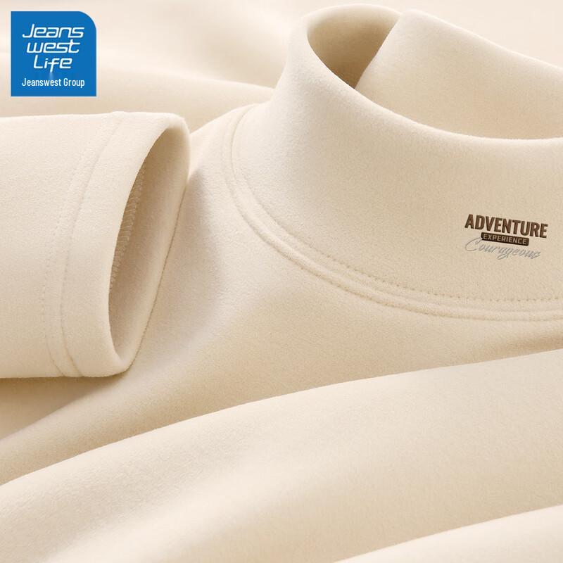JEANSWEST LIFE Men s Mock Neck Long Sleeve Base Layer Shirt 2XL