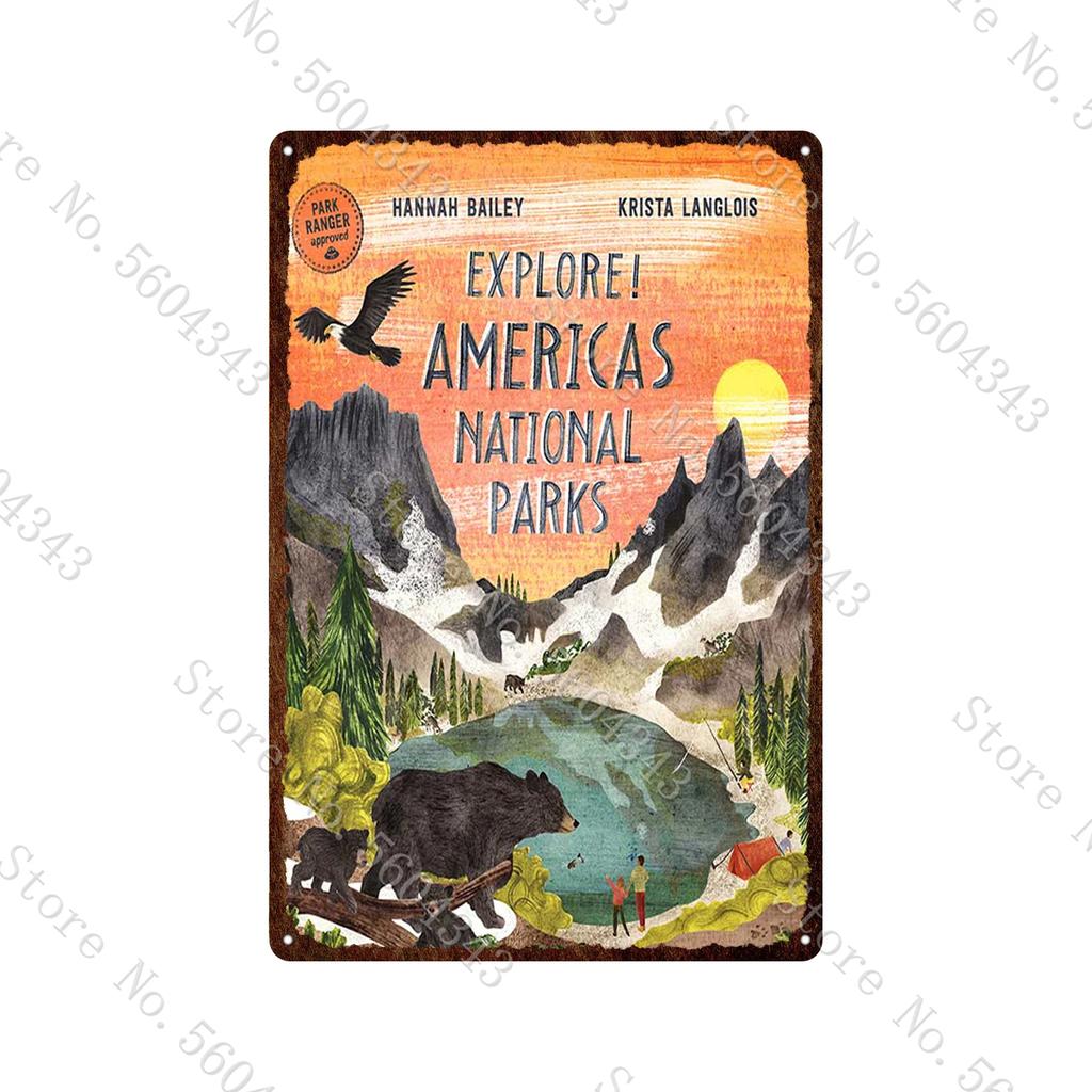 City Landscape Vintage Metal Sign Paris San Francisco Los Angeles Dubai Travel Scenery Tin Plates Home Decoration Metal Poster