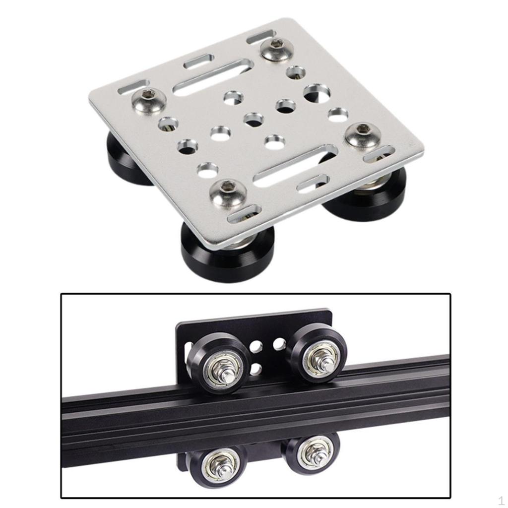 Aluminiumprofil-Steckplatz-Stützplatte Bauen Sie ein Portal Stabil Zuverlässig Leicht Einfach zu installieren