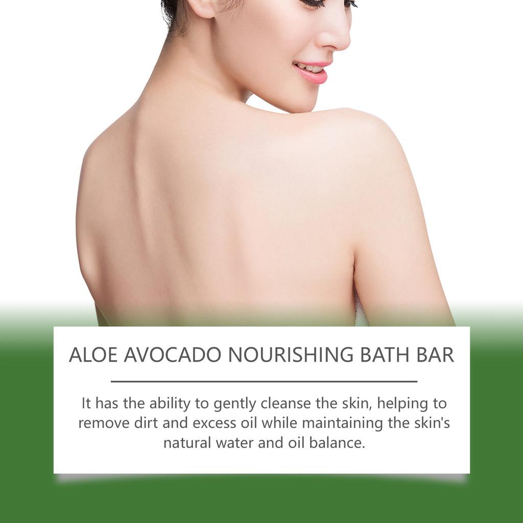 Oceaura Aloe Vera Moisturizing Body Soap Gentle Hydrating Herbal Cleanser For Skin
