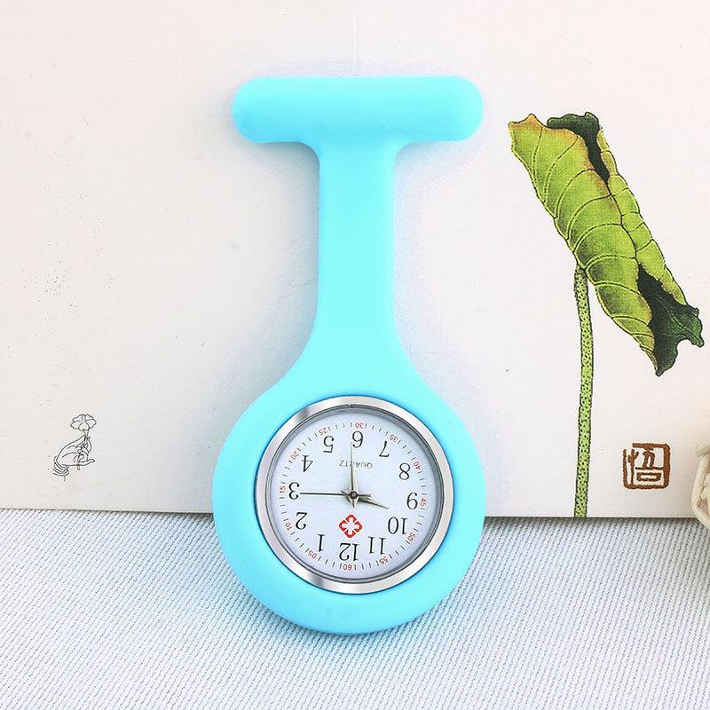 Cute Silicone Bendy Soft Nurse Watch Pocket Tunic Quartz Movement Watch
