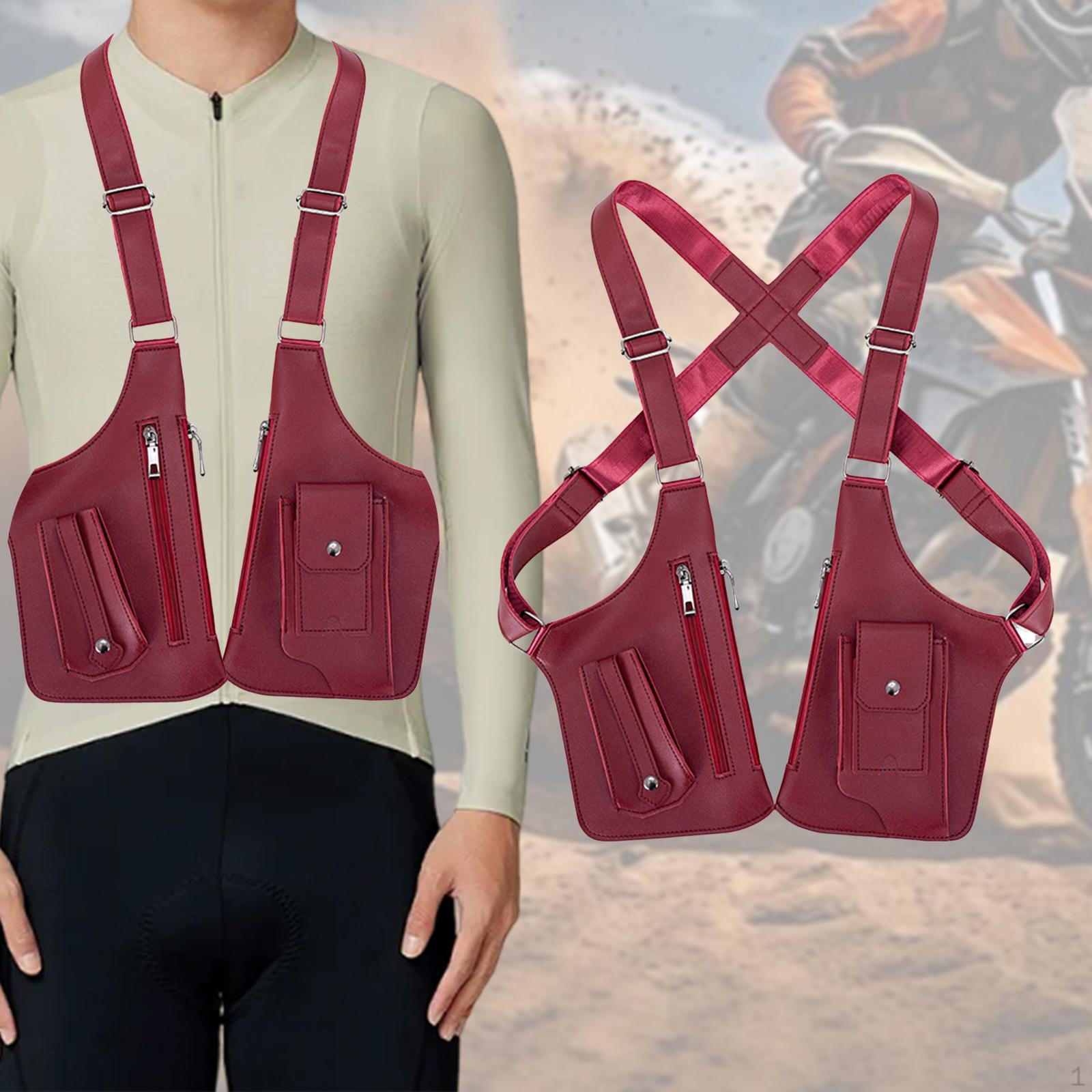 

Сумка кроссбоди с регулируемыми плечевыми ремнями и стильная красный