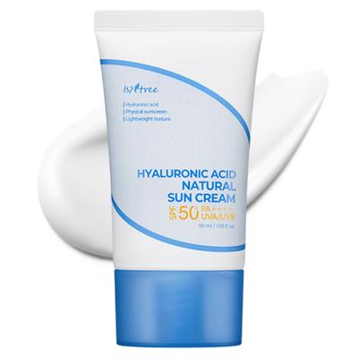 Přírodní opalovací krém s kyselinou hyaluronovou 50 ml