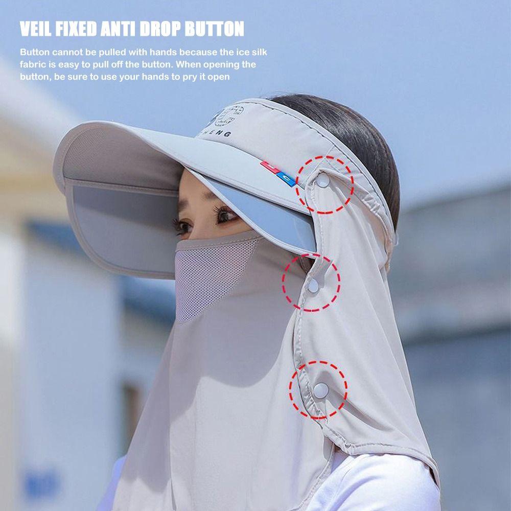 Retractable Wide Brim Beach Caps for Women Protect Neck Summer Hats Breathable Sun Hat  Outdoor