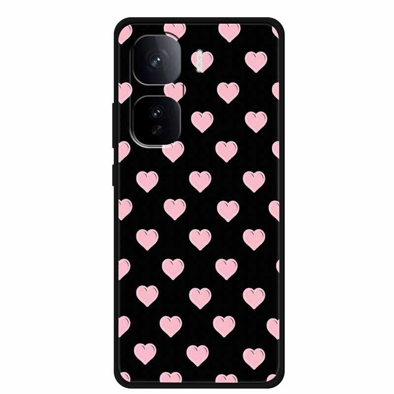 For iQOO Neo 10 Phone Case 3D Relief Emboss Flower Cover for Vivo iQOO Neo 10 Pro plus Silicone Soft Protective Cases Neo10 Pro+