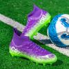 New Men Football Boots Futsal High-top Non-Slip Soccer Shoes High-quality Sneakers Cleats Grass Match Indoor Hot-selling FG/TF