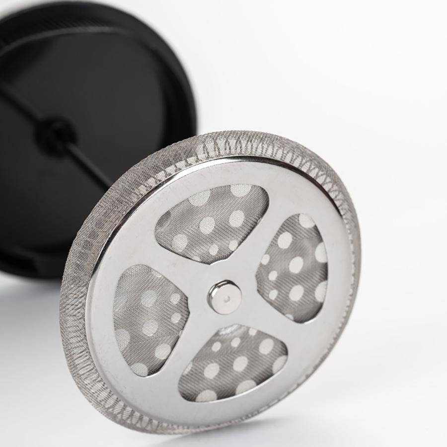 Stainless Steel Plunger Rod & Filter Assembly Replacement Set Stainless Steel Tea Plunger French Press Parts 350ML/600ML/1000ML