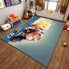 Marc Marquez 93 Burning Repsol Bike Racer Rug, Flaming Orange Racing Design, Moto Fan Cozy Floor Decor, Soft Touch, All Seasons Gift