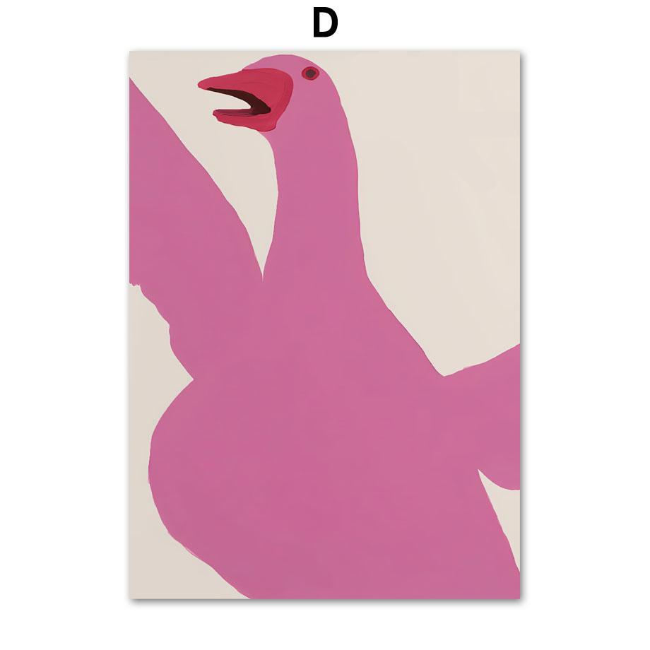 David Shrigley pociąg do wina królik śmieszne wydruki artystyczne na płótnie malarstwo abstrakcyjny plakat skandynawski zdjęcia ścienny wystrój salonu