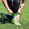 1 Paio Parastinchi da Calcio Antiscivolo Morbido Silicone Fascia in Silicone per Tibia Supporto per Parastinchi Sport da Ciclismo
