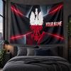 Personalized Tapestry Wall Hanging Poland Football Pattern Art Background Cloth