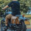 Retro Style Saddlebag Motorcycle Tool Bag Waterproof Travel Luggage Storage Bag Over Saddlebags Motorbike Accessories