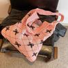 Leisure Shoulder Bag Retro Knitted Shoulder Bag Tote Large Capacity Shopping Bag