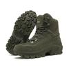 Men's High-Top Tactical Desert Combat Boots - Plus Velvet, Warm, Large Size Outdoor Snow Boots