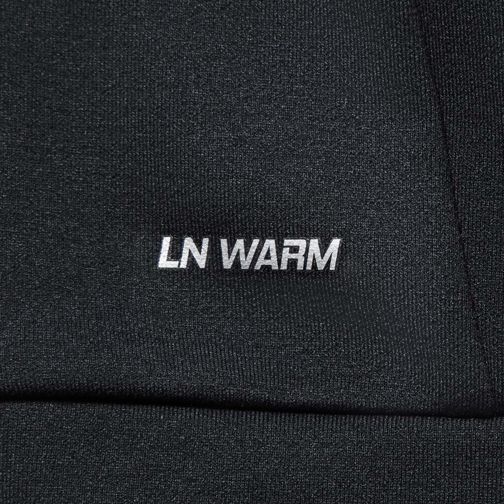 Li Ning Fitness Series Fleece Lined Thermal Crew Neck Casual Letter Sports Sweatshirt Men's AWDV973-4