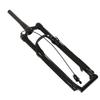 29 Inch Bike Front Fork Mountain Bike Air Suspension Front Fork Shock Absorber Tapered Black Tube Remote Lockout