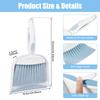 Mini Broom and Dustpan Set Table Dining Table Crumb Sweeper Soft Bristles Multipurpose Desktop Cleaning Tools for Home