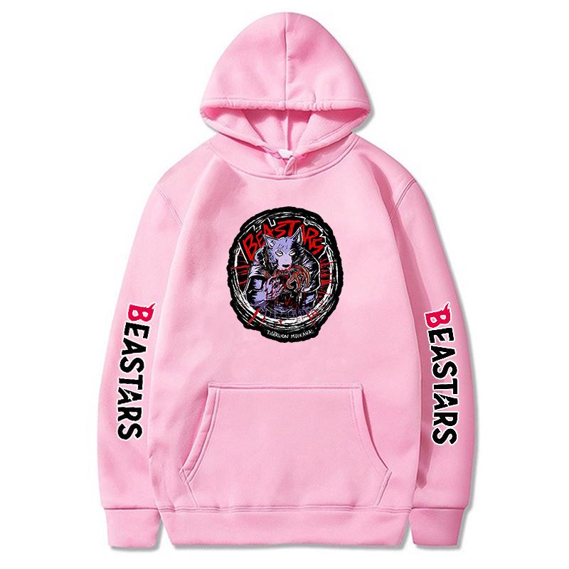 BEASTARS Autumn/Winter Cotton Pullover Hoodie - Casual Plus Size Streetwear
