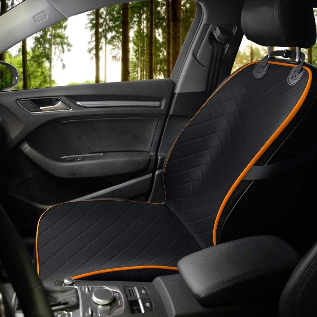 Pet Dog Driving Seat Car Seat Cover Dog Front Passenger Driver Waterproof Universal Size T.D.Well