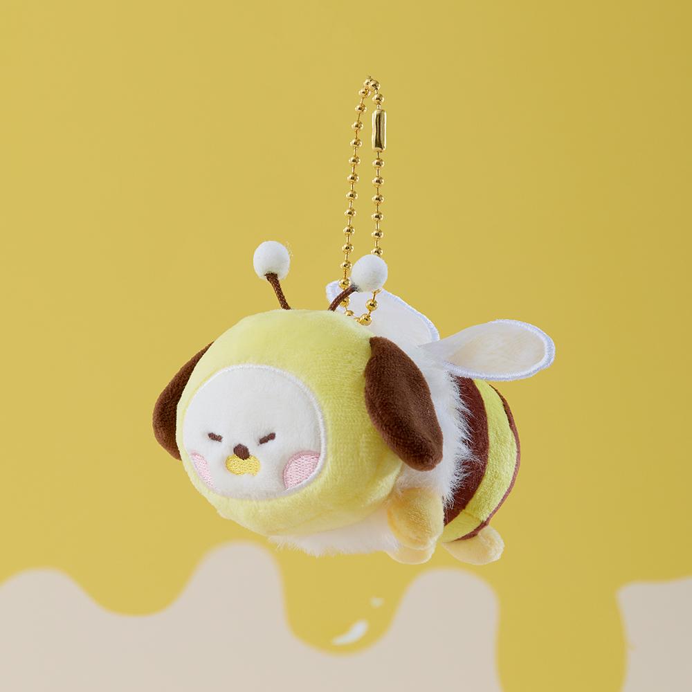 BT21 CHIMMY Mini Honeybee Plush Minini Keychain