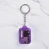 Mini Acrylic Music Box Keychain Acrylic Material Mini Mechanical Music Box  For Music Lovers