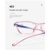 New Ultra Light Anti Blue Light Reading Glasses PC Fashionable Full Frame Comfortable High-definition Presbyopia Glasses To +4.0