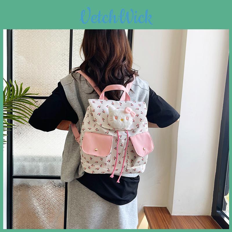 Girls Canvas Backpack With Breathable Nylon Material For Daily Use And School Commute