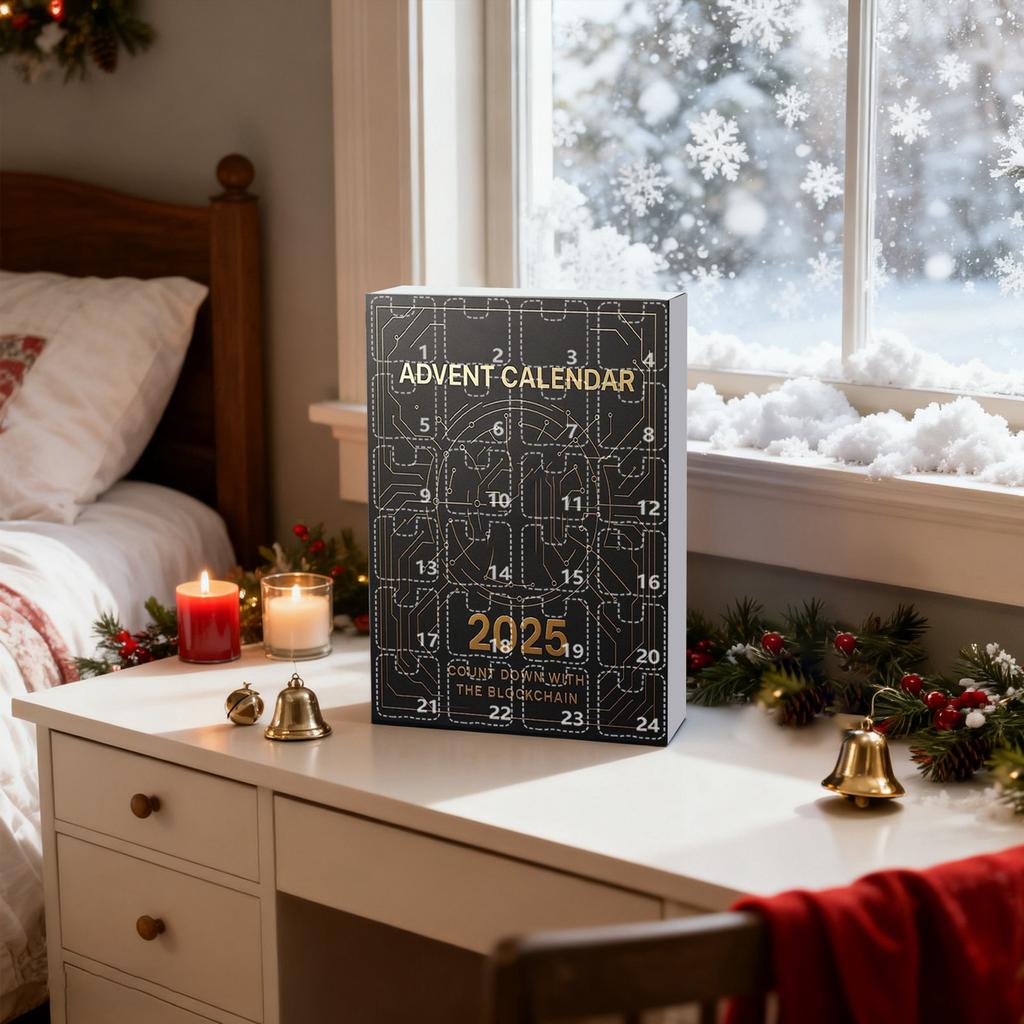 Christmas Advent Calendar 24 Days Christmas Countdown Blind Box Acrylic Hanging Ornaments Gifts décorations de noël 2025
