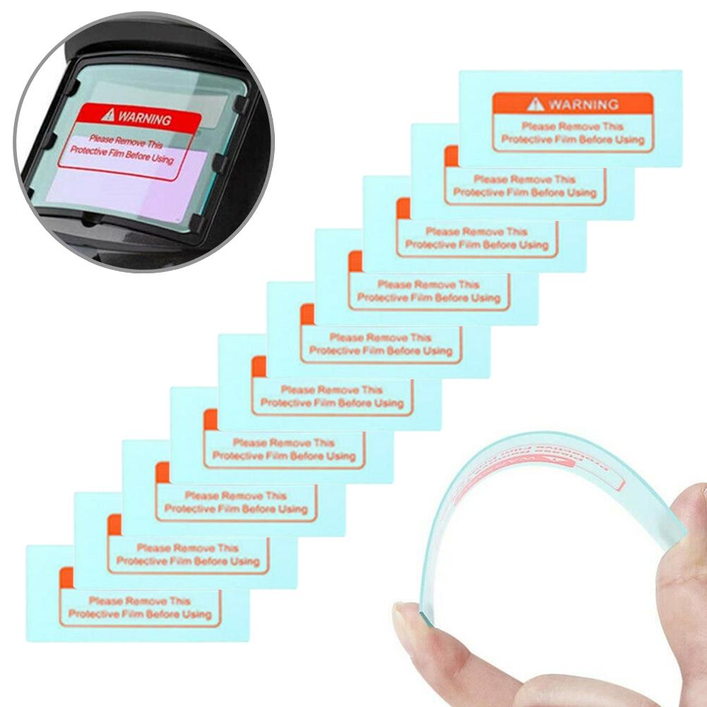 10 Pcs Welding Helmet Anti-welding Slag Clear Lens