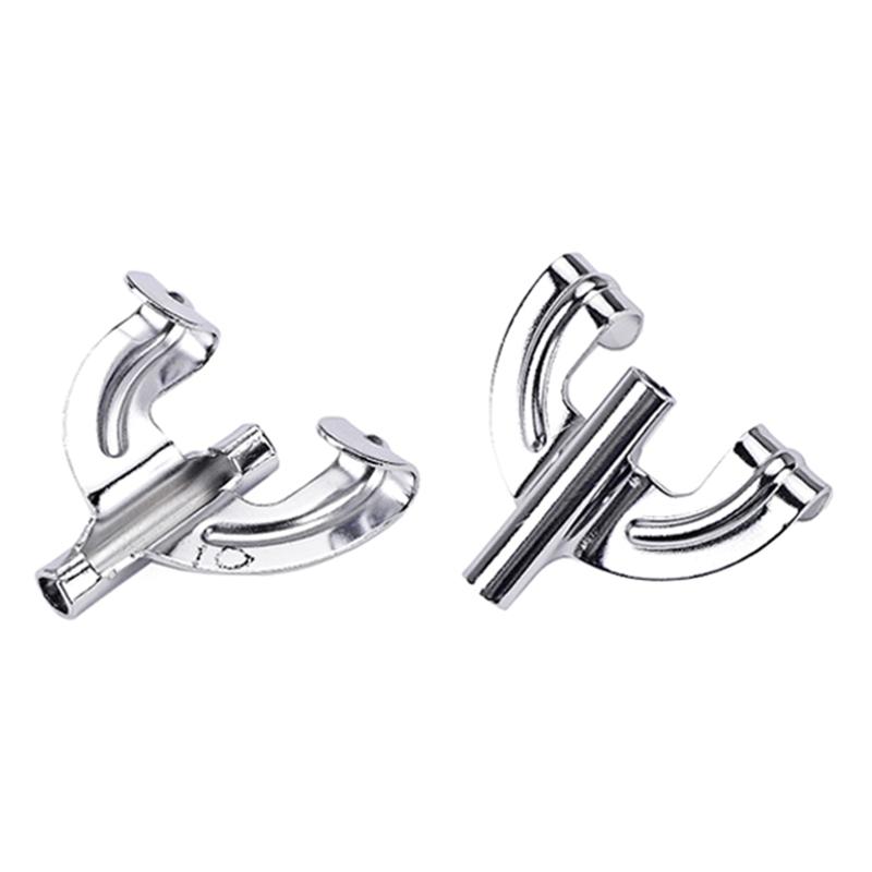 10 Pieces Bass Drum Claw Hook Snare Drum Lug Metal Claw Hook for Drum Set Drum Kit Replacement Parts Easy to Install