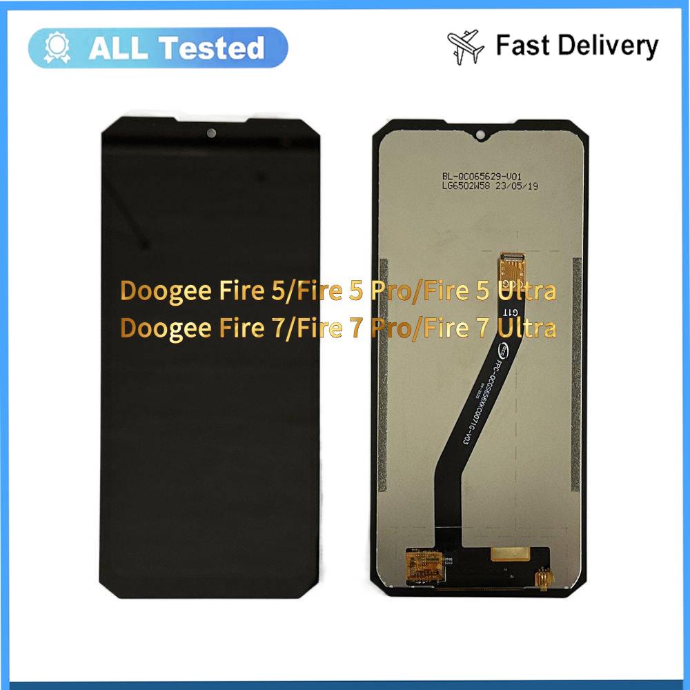 LCD Screen and Digitizer Full Assembly For Doogee Fire 5 Fire 5 Pro Fire 5 Ultra