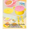 48 PCS Kitchen Toys Set Integrated Realistic Interesting Immersive Smooth Edges Interactive Play Kitchen Set for Pretend Play
