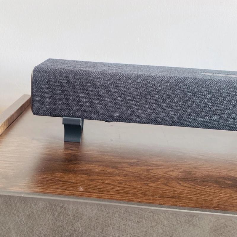 Universal Soundbar Mounting Brackets Plastic Elevator Stand For Secure Placement And Height Adjustment