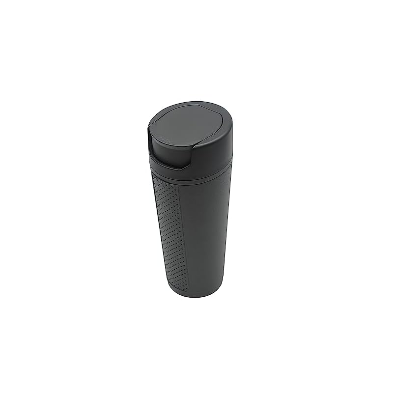 Tsuchiya Yac Car Interior Accessories Trash Can Door Pocket Bottle Dustbin Black ZE-85
