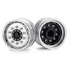 2pieces Fine Workmanship 1/14 RC Truck Rear Wheel Hub Upgrade For 1/14 Car Simulation Style
