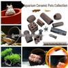 Crystal Shrimp Breeding Set: Terracotta Pot & Clay Tube Shrimp Den