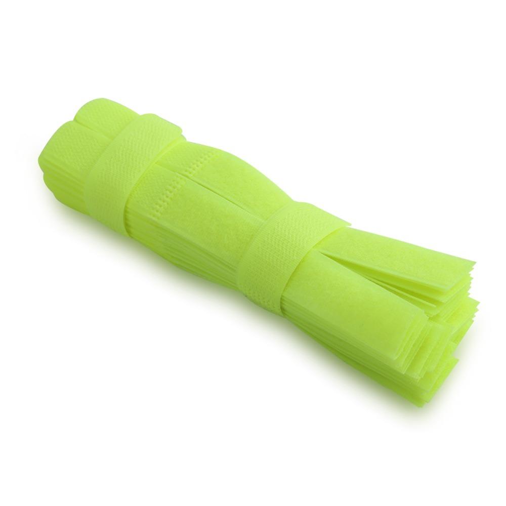 50 Stück Wiederverwendbare Kabelbinder Verstellbare Drahtbinder Bunte Kabelbinder Klebebinder