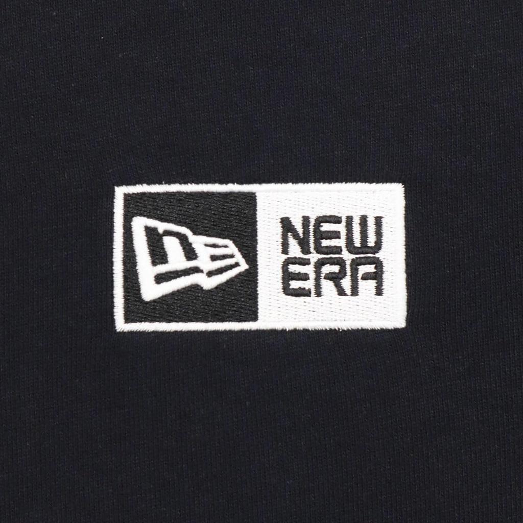 NEW ERA Sweatshirt Crew Neck Box Logo Black XXL 14507994 NER35A5166