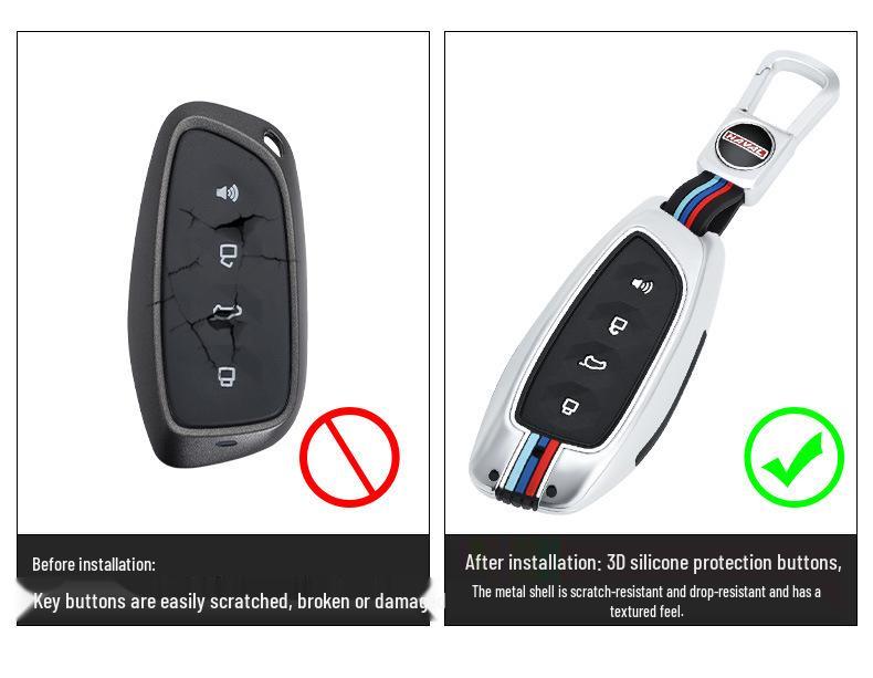 Haval Mythical Beast Key Cover - Car Interior Decoration for Men