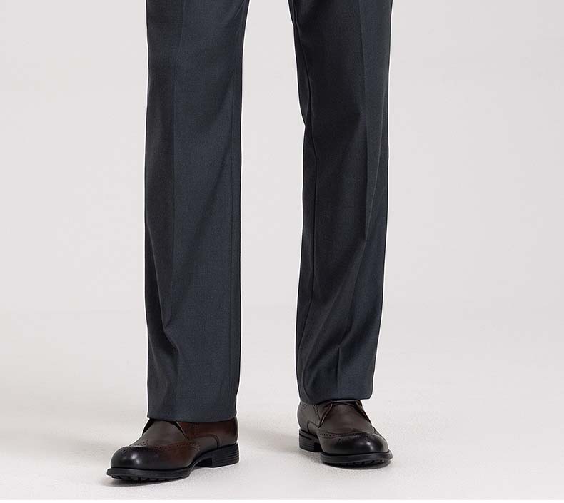 Langdeng Autumn/Winter 25 New Business Commuting Loose Double Fold Western Pants