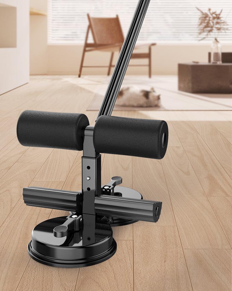 Qun Sheng Sit-up Assistant: Double Suction Cup Abdominal Exercise Tool for Home Fitness