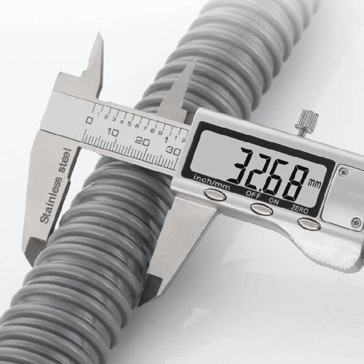 Corrosion Resistant 70cm/100cm PVC Drain Hose Flexible Plumbing Pipe Bendable Pipe for Bathroom & Kitchen Application