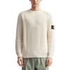 Stone Island Ss25 Crew Neck Pullover Knit Ribbed Edge Logo Casual Comfortable Solid Color Sweater Men sweater K2S155100012S00TA-V0093