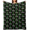 Alien in Space Throw Blanket Flannel Fabric Beach cosplay anime Heavy Blankets