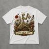 Mädchen sind Mädchen Mantis T-Shirt, Lustiges Käferliebhaber Shirt, Retro Insekten Grafik T-Shirt
